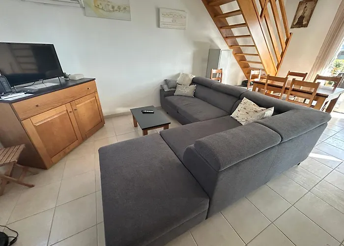 度假居 T3 Bord De - Vue A 500 M De La Plage- Piscine Chauffee A Casetta Di A